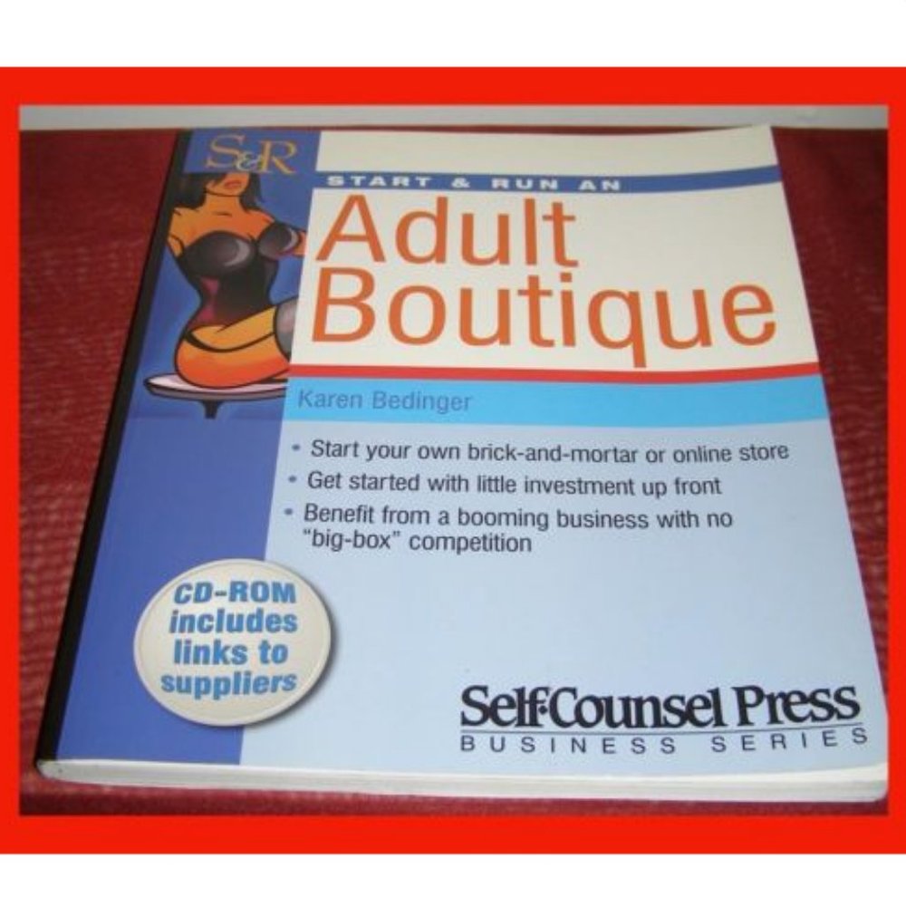 Start & Run an Adult Boutique Book Karen Bedlinger